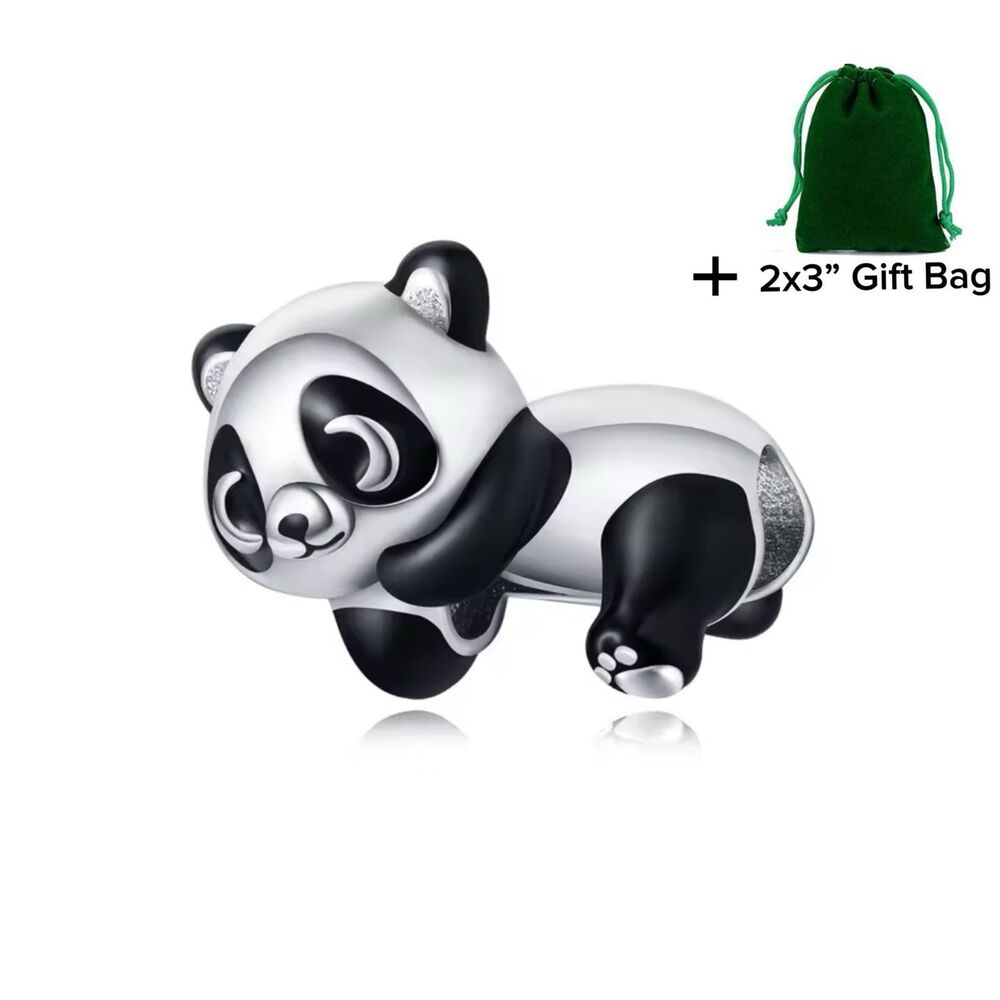Panda Dangle Charm | 925 Silver | Brand New